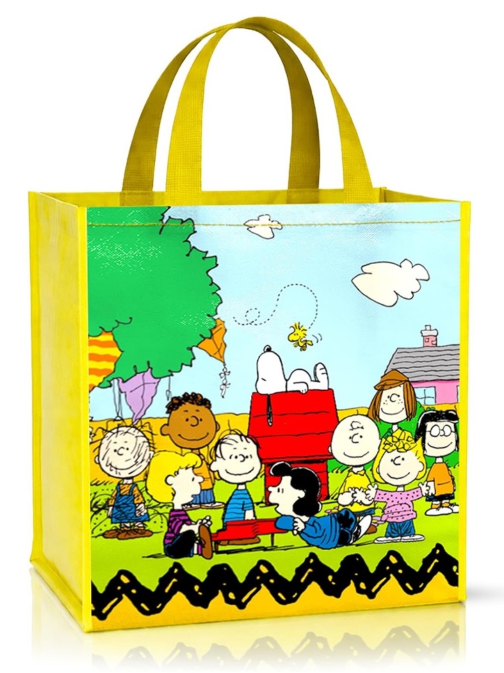 Peanuts shopper tote NWT snoopy, Charlie Brown, Lucy Peanuts gang